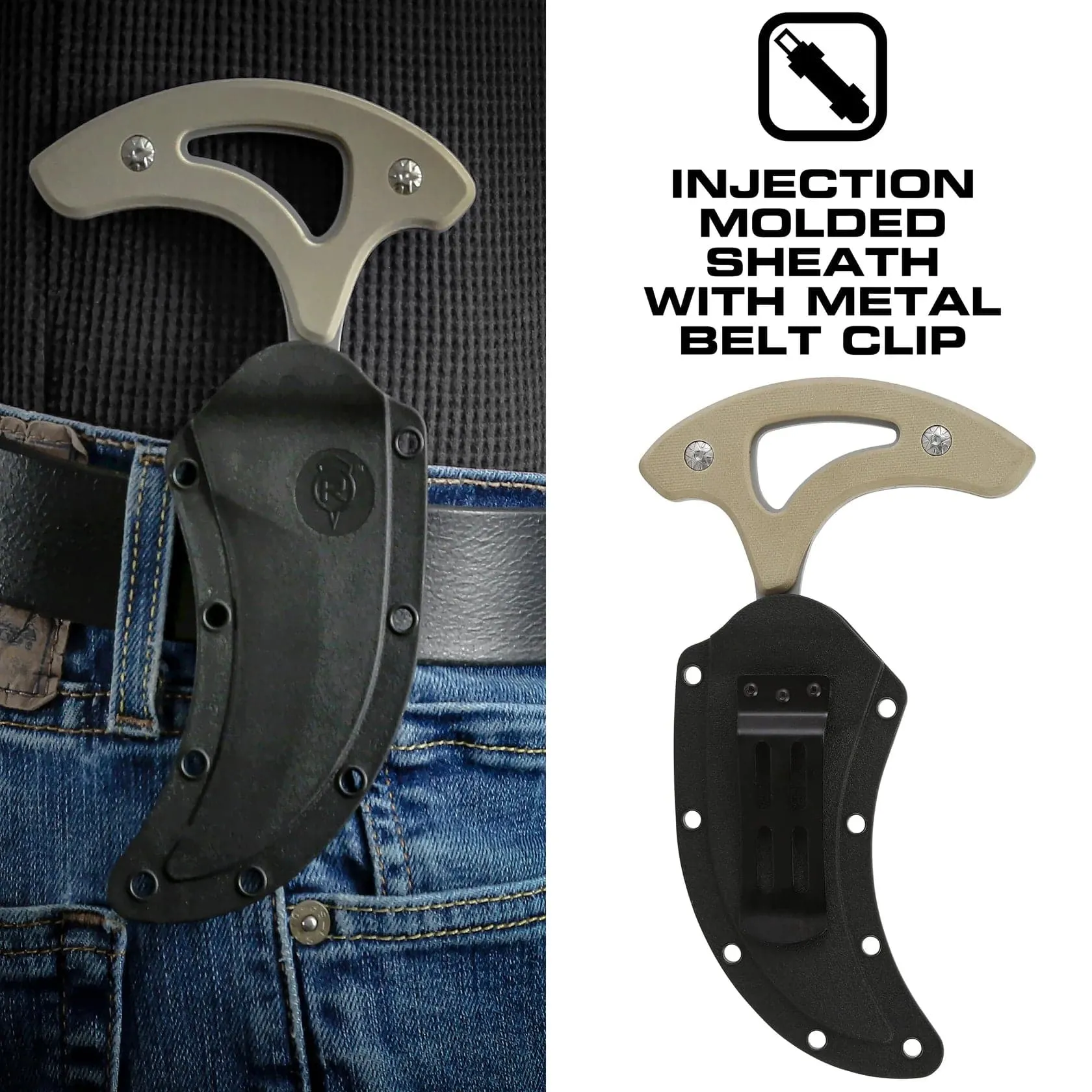 REAPR 11041 EDC Self Defence Tac Talon Survival Tool,Knife