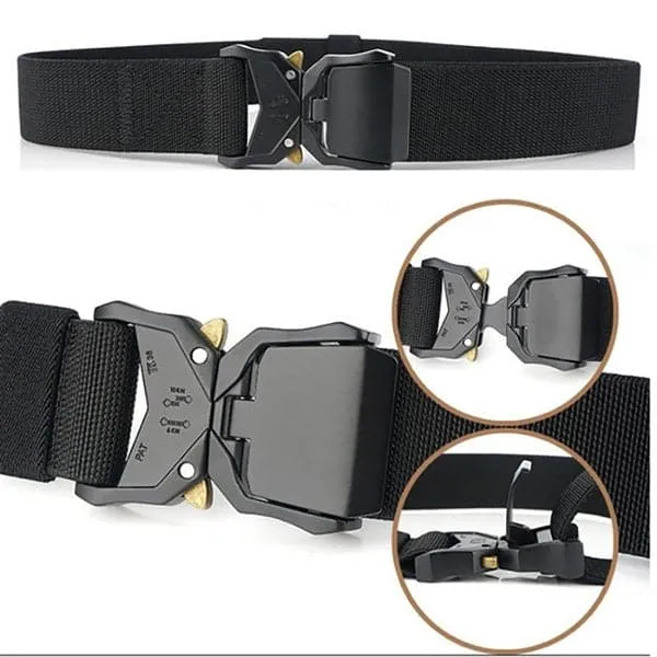 Recon GS2 M21 Tactical Stretch Belt with QR Buckle one size fits all