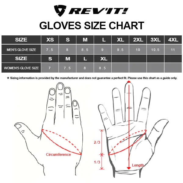 Revit Lava H2O Winter Gloves Black