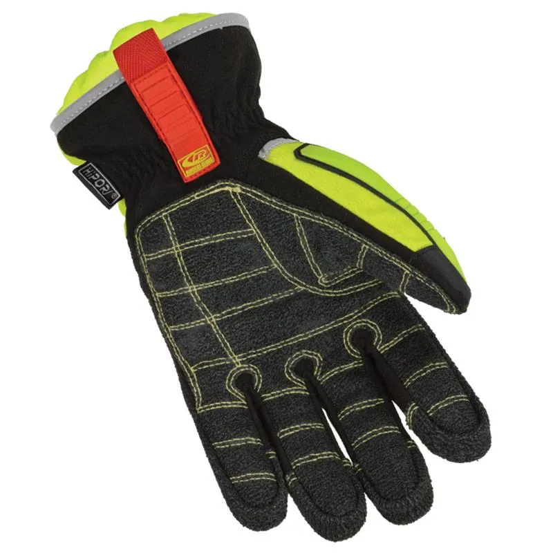 Ringers Gloves Extrication Barrier One Glove Hi Viz Yellow
