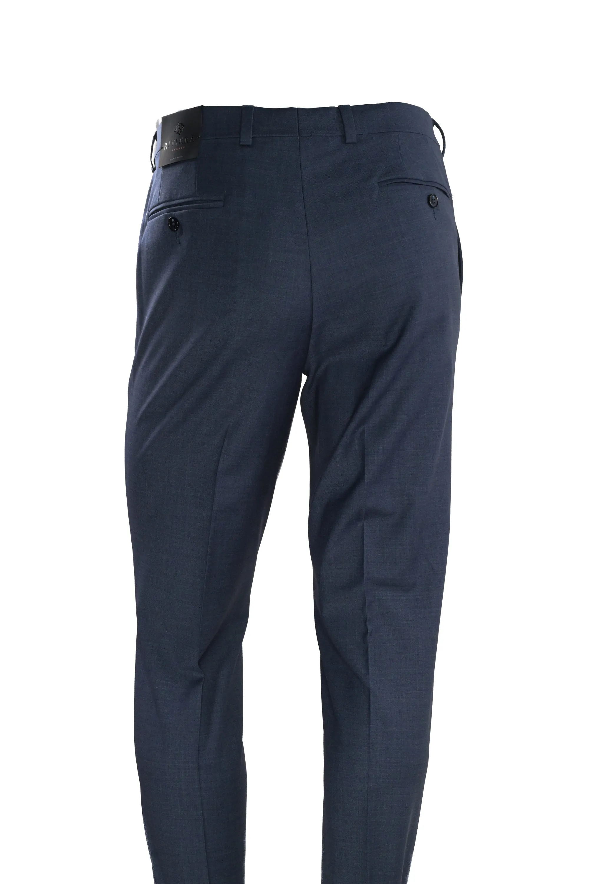 Riviera Traveler Flat Front Dress Pants Aegean