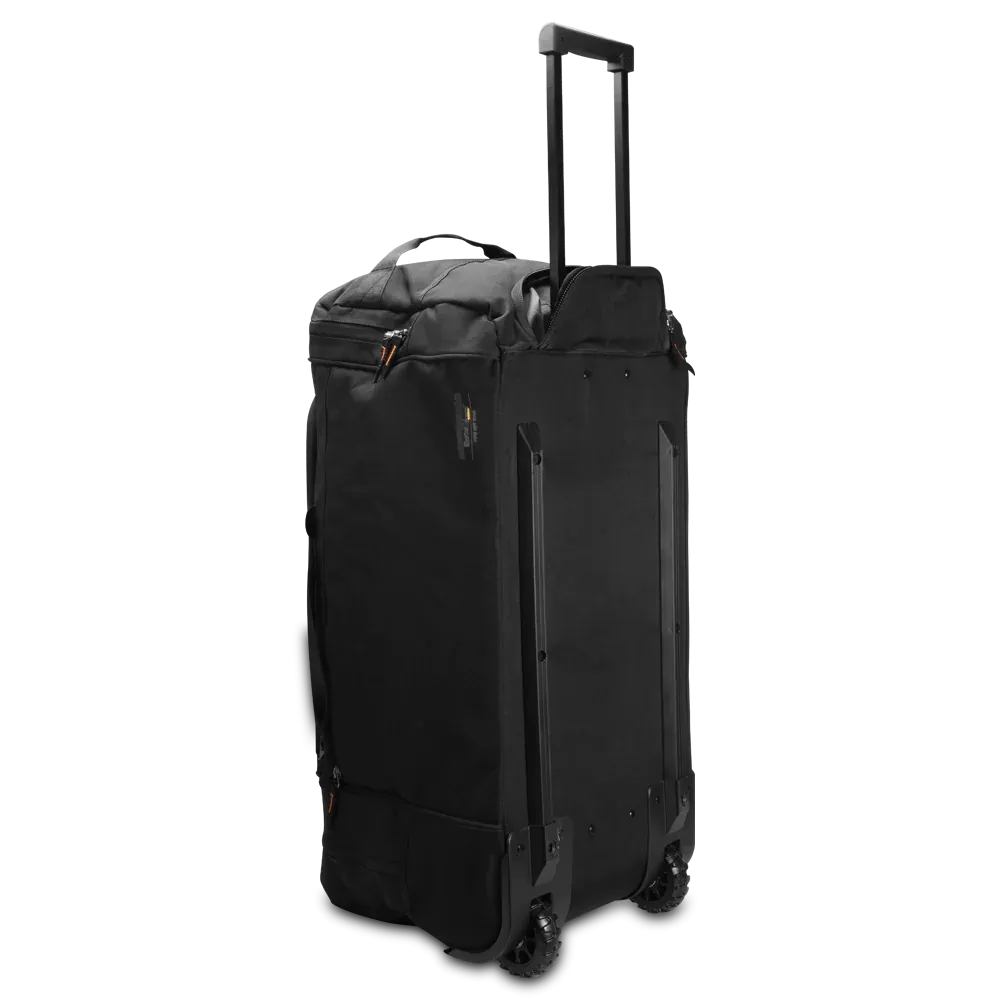 Rugged X Wheeled Blacked out Gear Monster Go Bag 103L