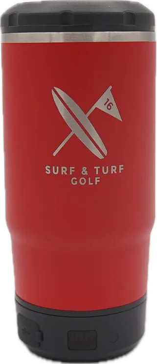 S&T Classic VIBE 4 in 1 Drink Cooler (Koozie) w/ Bluetooth Speaker or Power Bank