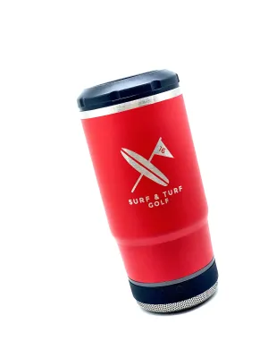 S&T Classic VIBE 4 in 1 Drink Cooler (Koozie) w/ Bluetooth Speaker or Power Bank