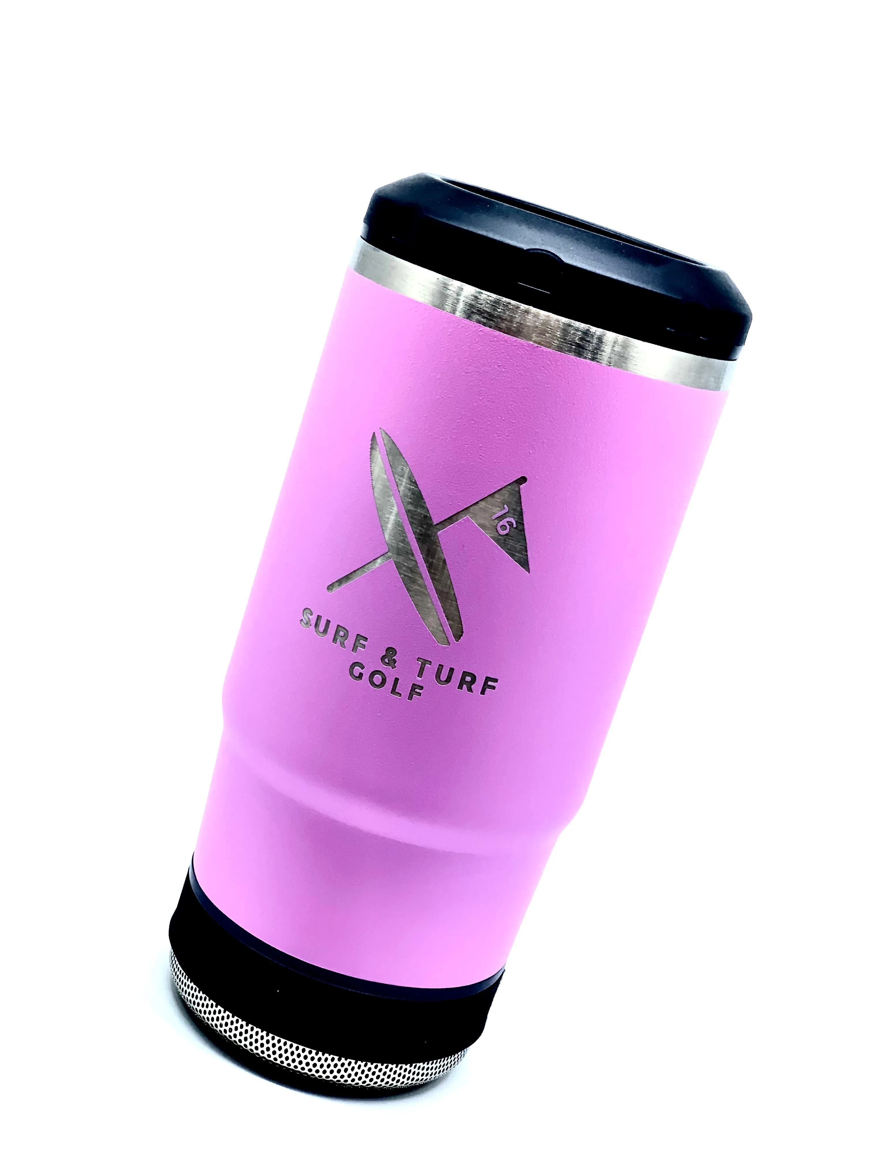 S&T Classic VIBE 4 in 1 Drink Cooler (Koozie) w/ Bluetooth Speaker or Power Bank