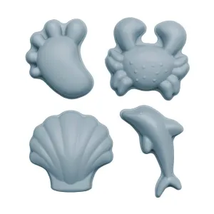 Sand Moulds - Duck Egg Blue Footprint Set