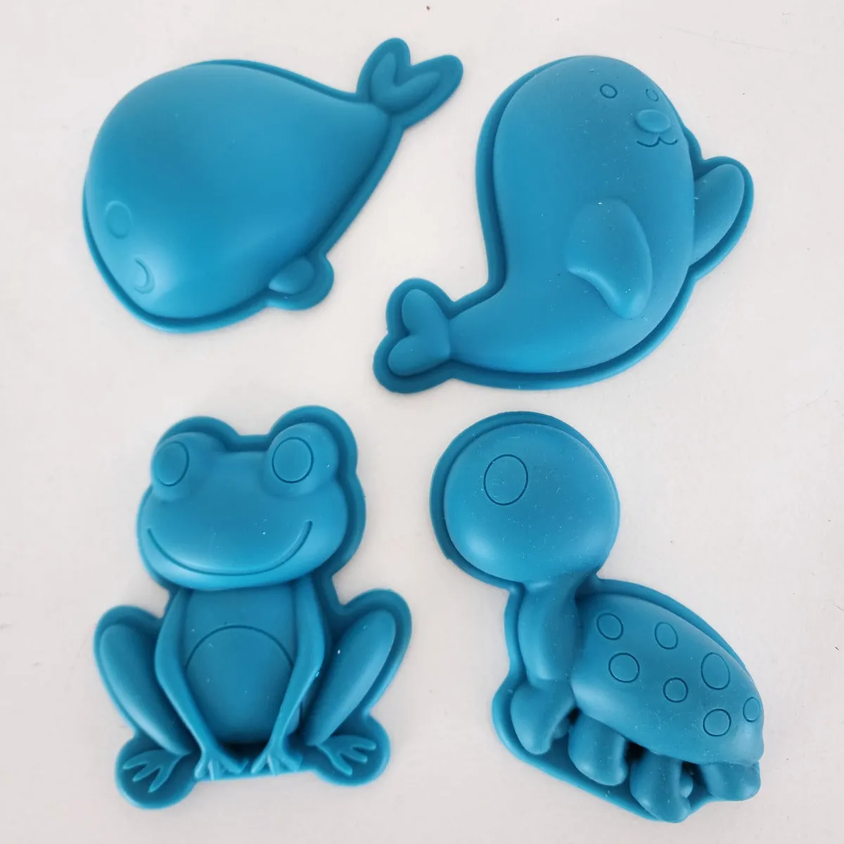 Sand Moulds - Petrol Blue Frog Set