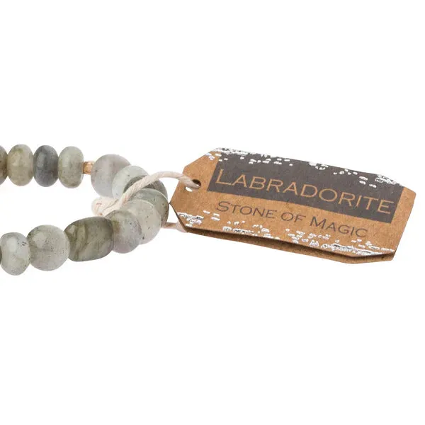 Scout Stone Stack Bracelet Labradorite - Stone of Magic