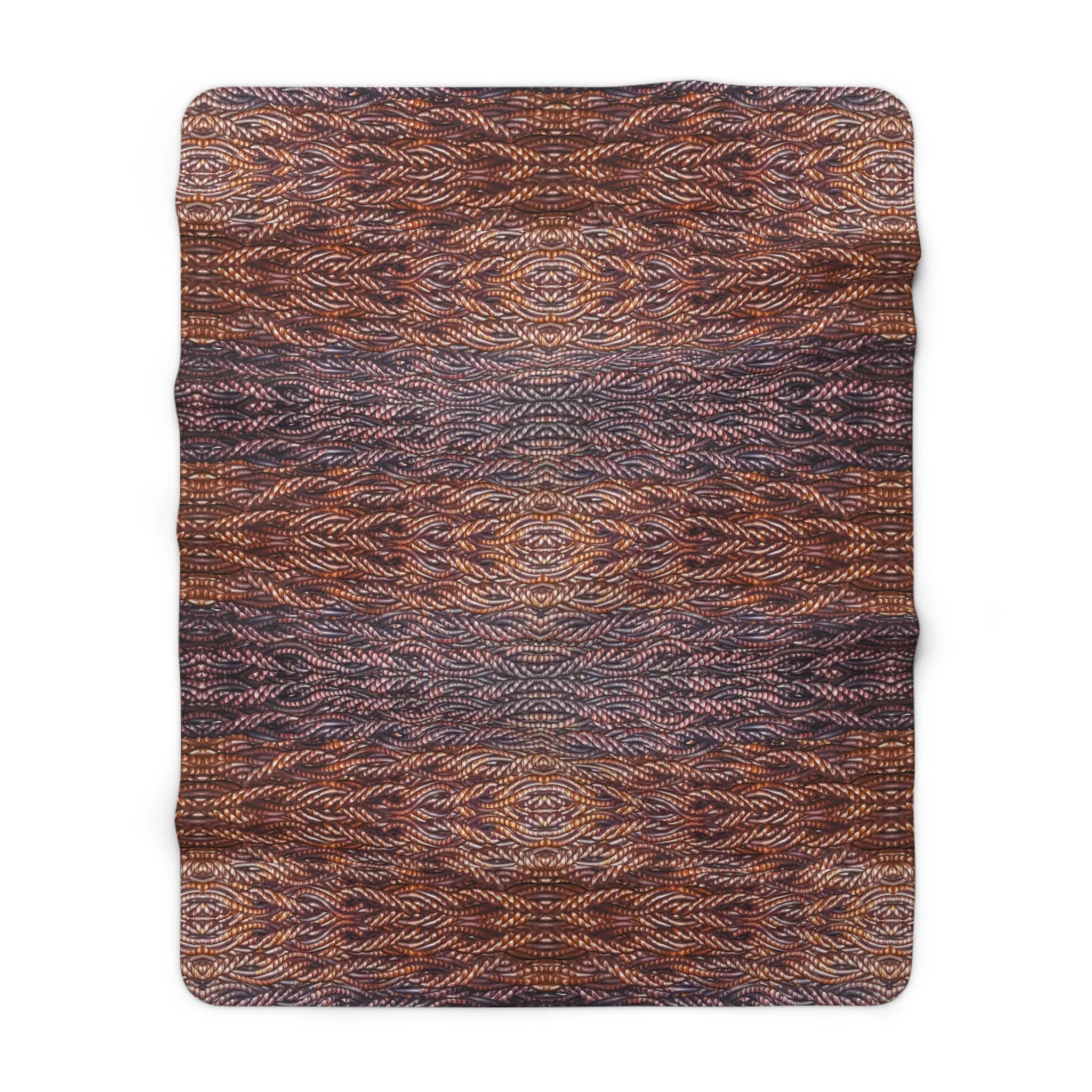 Sherpa Fleece Blanket (Grail Hearth Core Copper Fabric) RJSTHw2023 RJS
