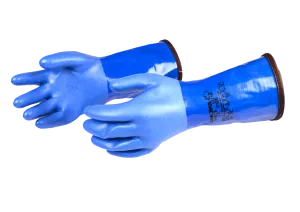 Showa 495 Blue Dry Gloves - Medium and X-Large