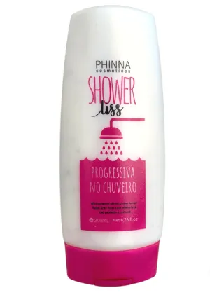 Shower Progressive Anti Frizz Thermal Volume Reducer Hair Straightening 200ml - Phinna
