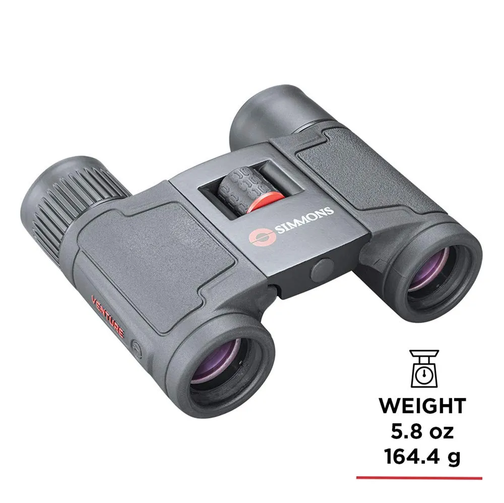 Simmons Venture Folding Roof Prism Binocular - 10 x 21