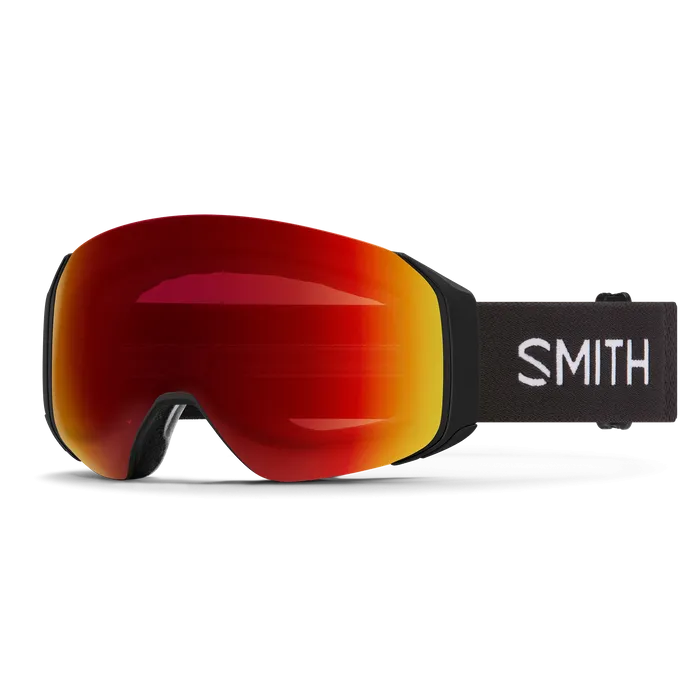 Smith 4D MAG S Black Goggle w/ Sun Red Mirror Lens 2025
