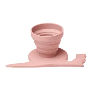 Snail Rainwater Measure - Dusty Rose