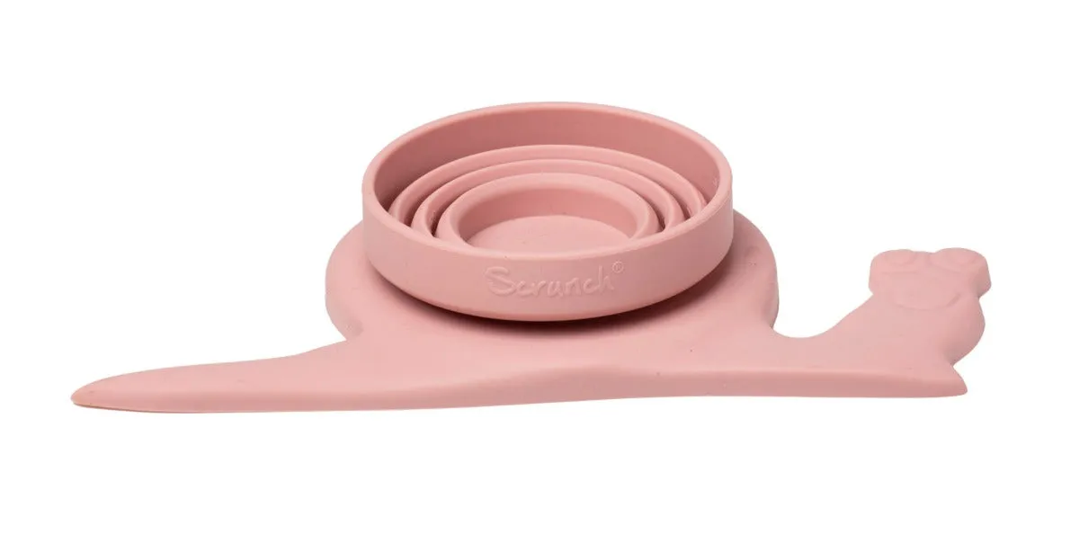 Snail Rainwater Measure - Dusty Rose