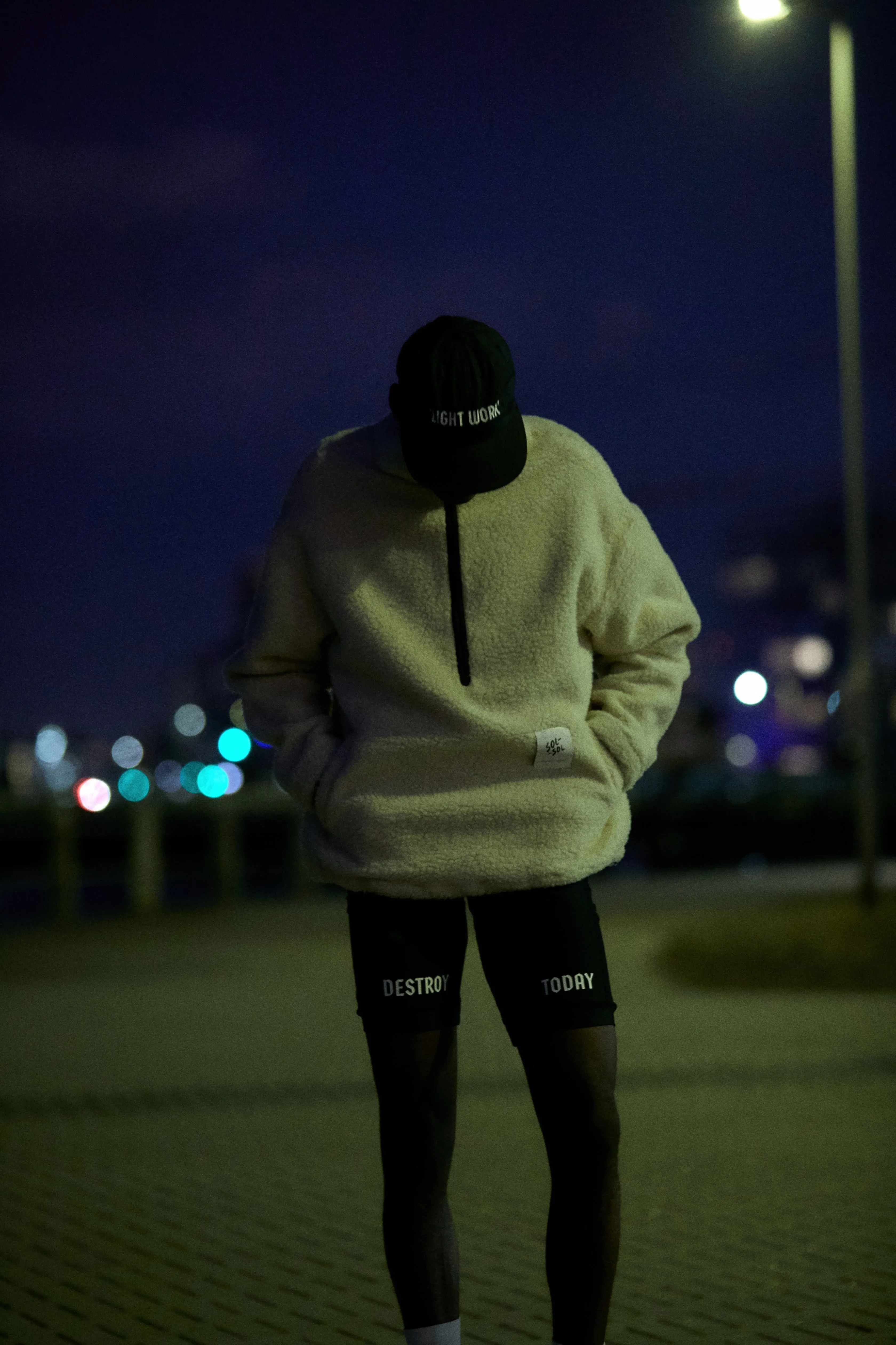 Sol Sol - Quarter Zip Fleece - Off White