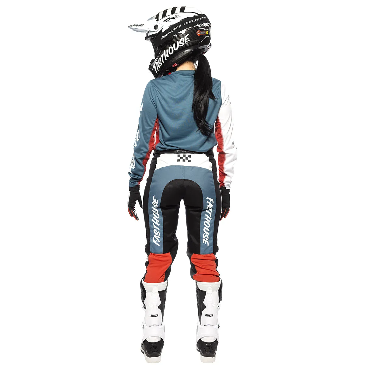 Speed Style Anthem Women's Pant - White/Teal