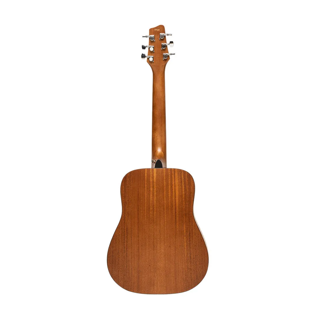 Stagg Acoustic Dreadnought Travel Guitar, Spruce, Natural Finish