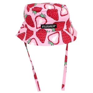 Strawberry Sunhat - 1 Left Size 8-12 years