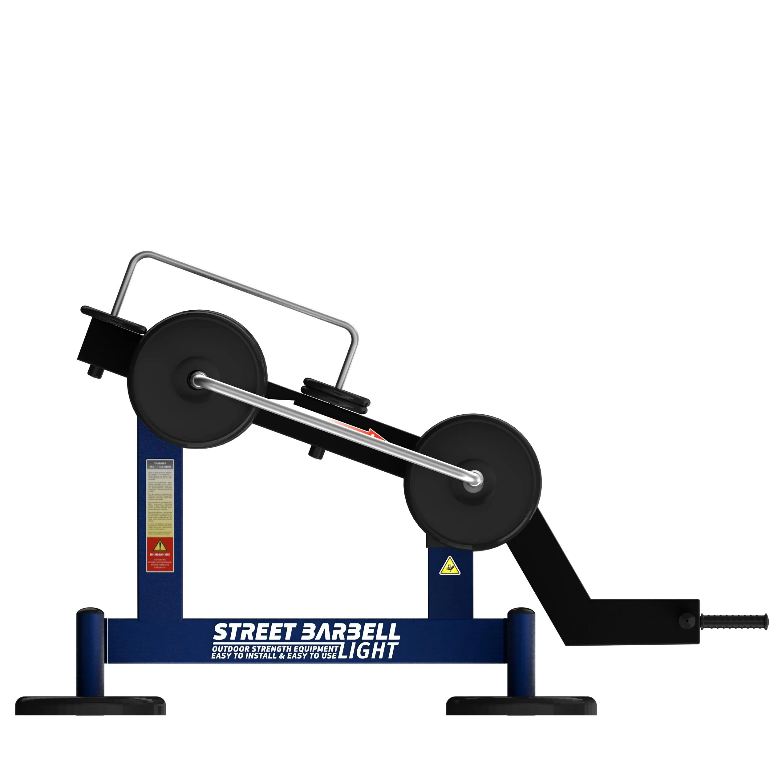Street Barbell USA Combo Lift (Dead Lift) (Outdoor Gym Equipment)