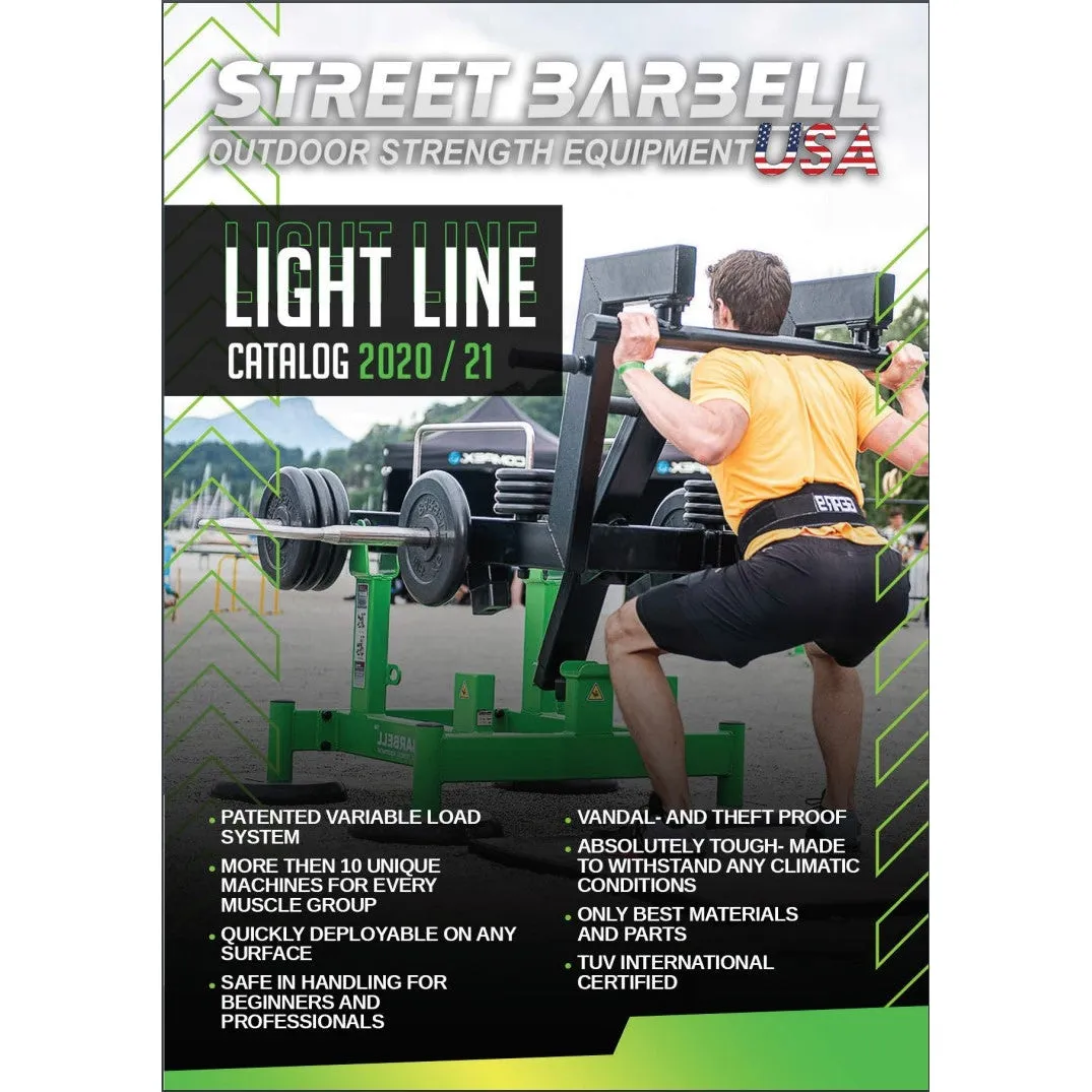 Street Barbell USA Seated Dips (Outdoor Gym Equipment)