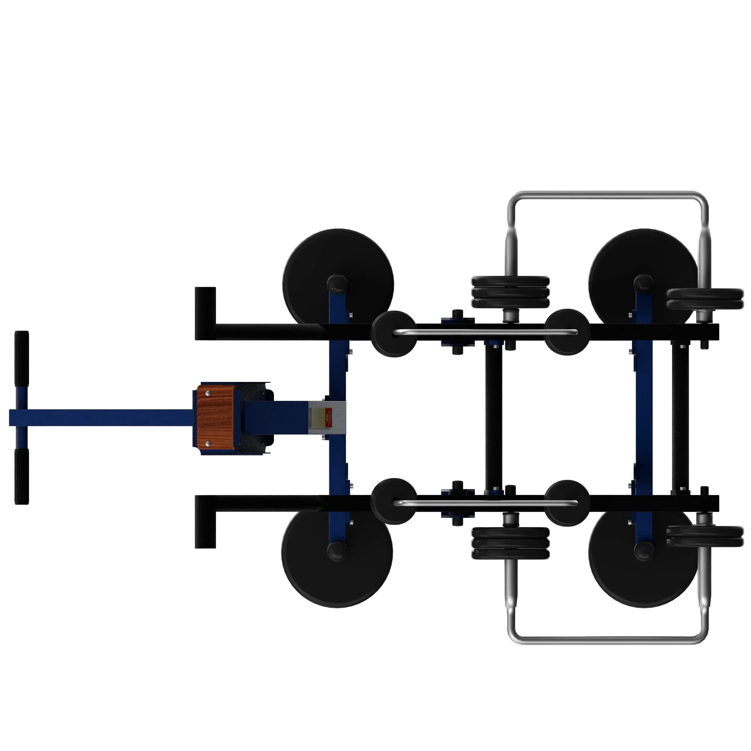 Street Barbell USA Seated Dips (Outdoor Gym Equipment)