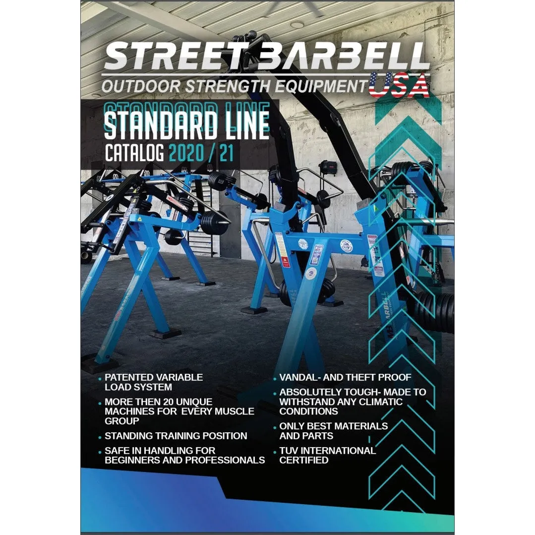 Street Barbell USA Vertical Press (Outdoor Gym Equipment)