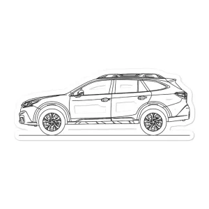 Subaru Outback Outline Sticker