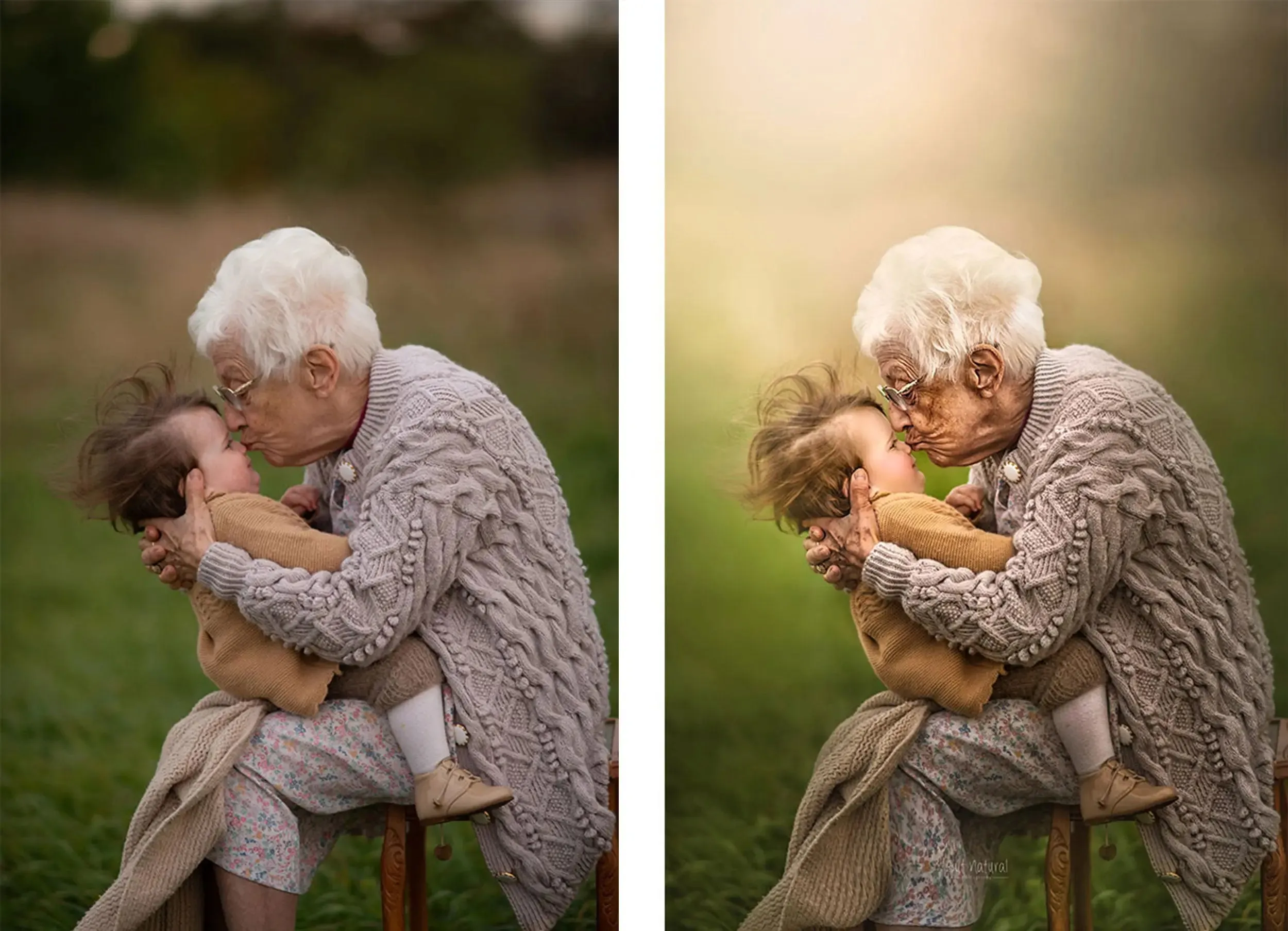 Sujata: Editing Tutorial Grandma and Child