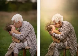 Sujata: Editing Tutorial Grandma and Child