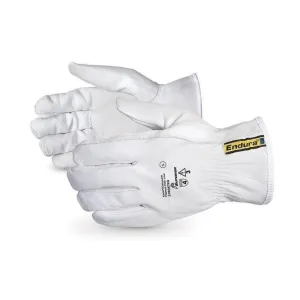 Superior Glove 378GKTFG Endura Goat-Grain Driver Gloves with Full Kevlar/Composite Filament Fiber Liner