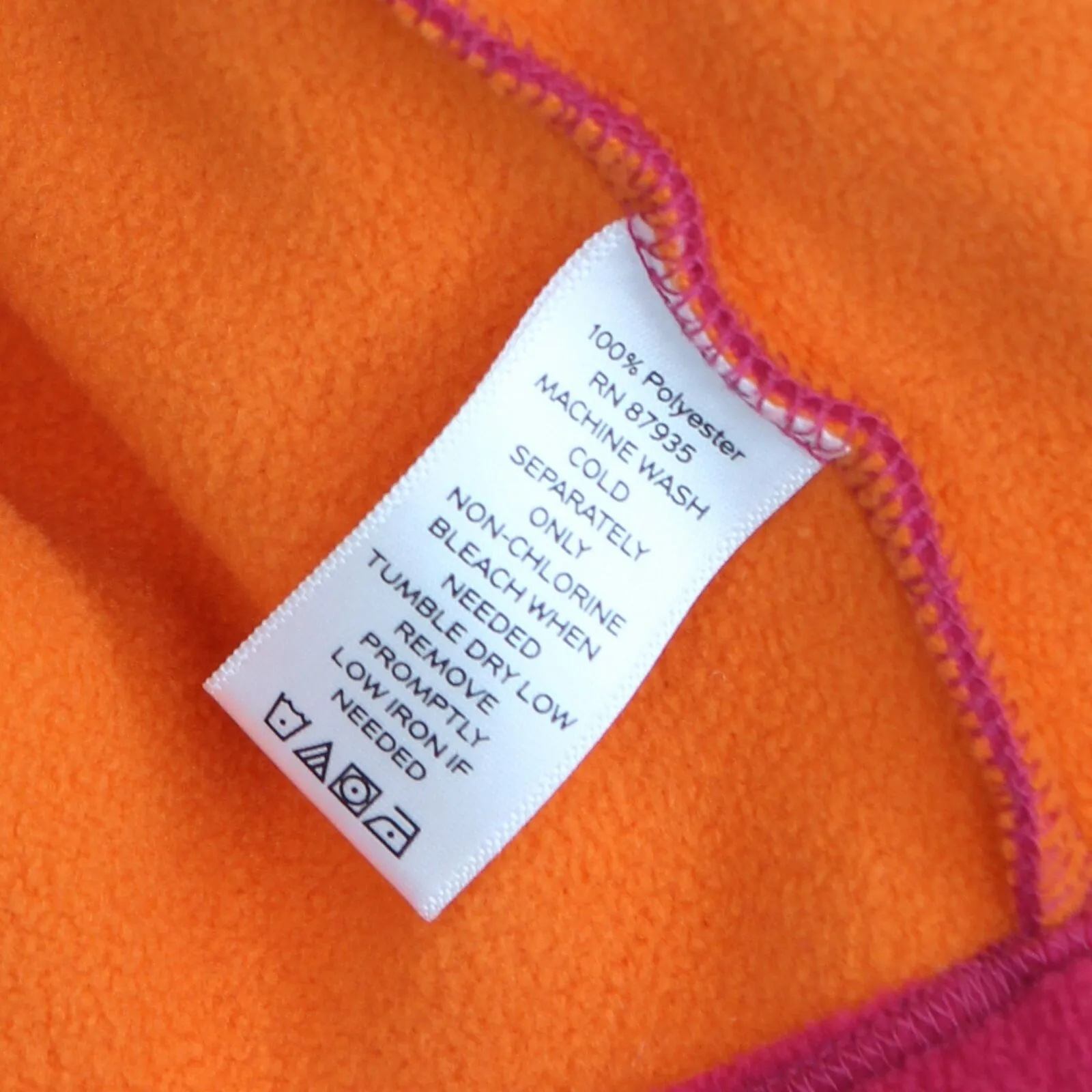 Susan Graver Bonded Polar Fleece Zip Front Jacket. A268794