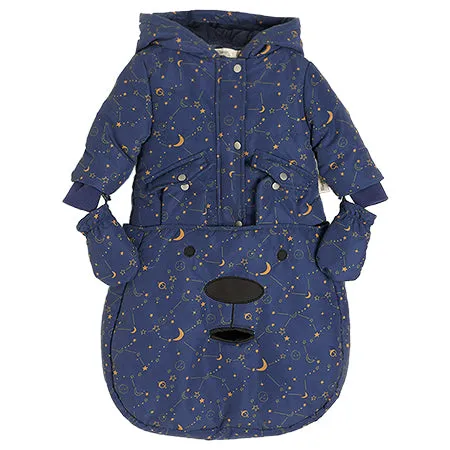 The Bonnie Mob Navy Cosmos Pramsuit - Retired