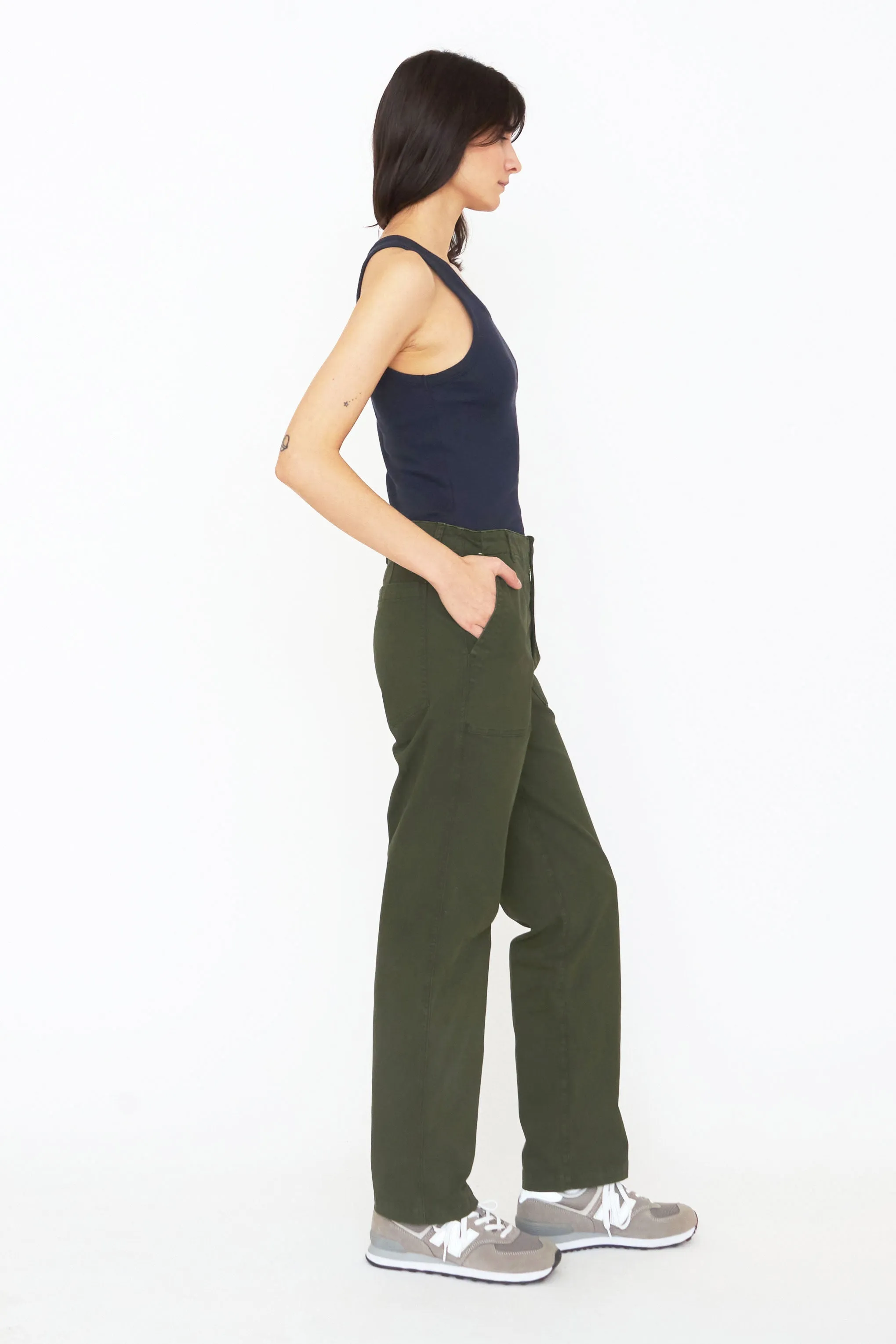 The City Pants - Olive