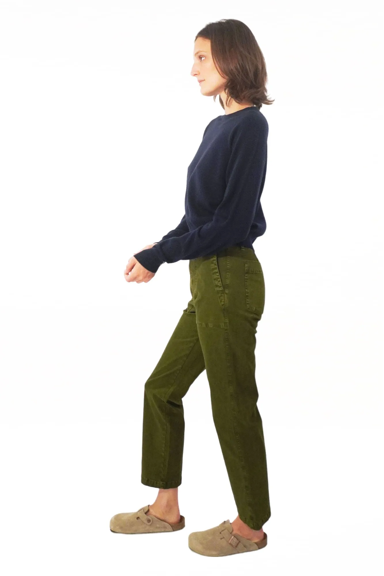 The City Pants - Olive
