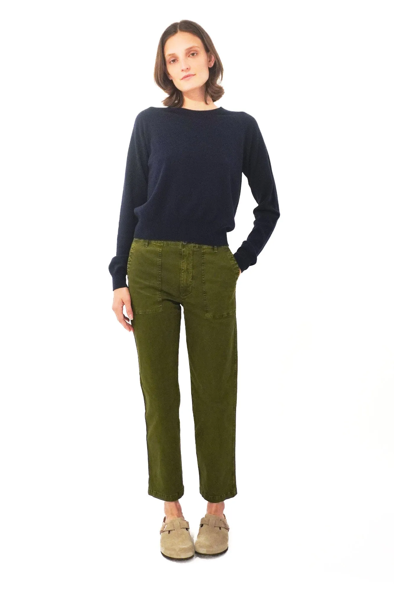 The City Pants - Olive