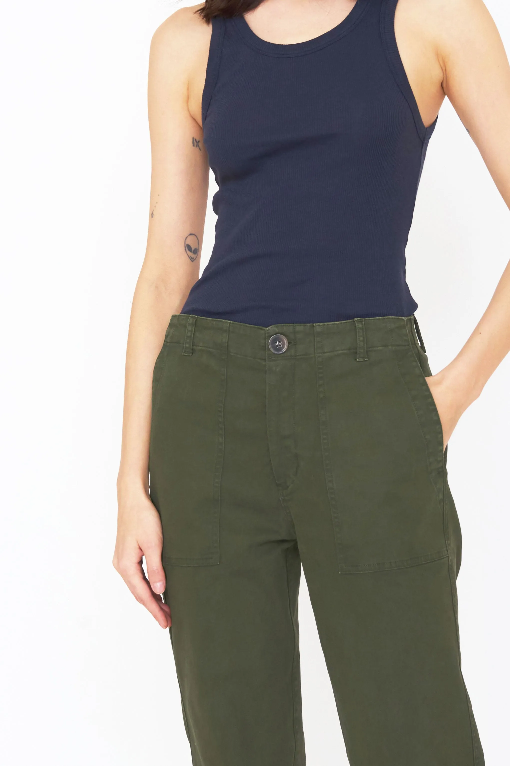 The City Pants - Olive