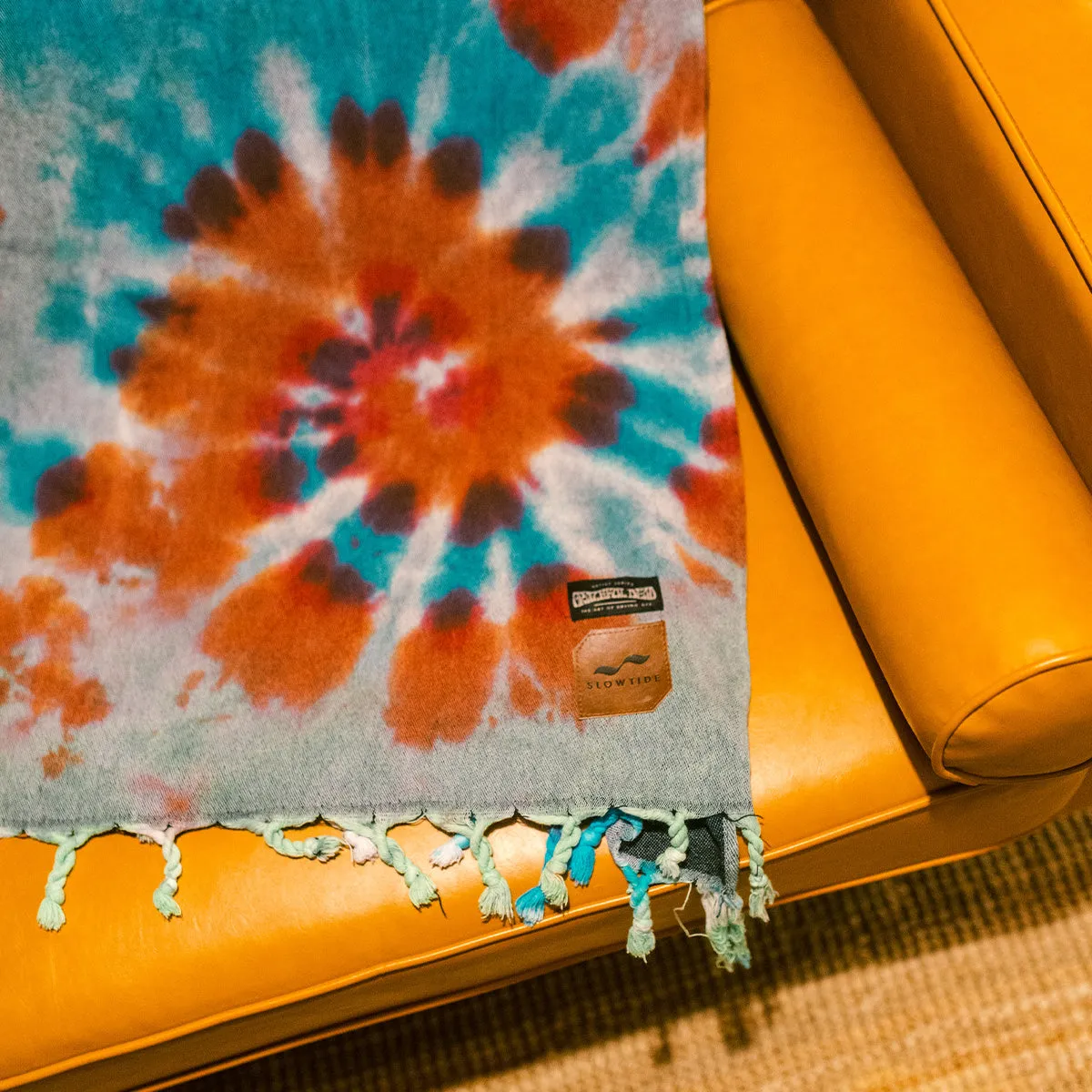 The Groove Lightweight Throw Blanket | Grateful Dead x Slowtide