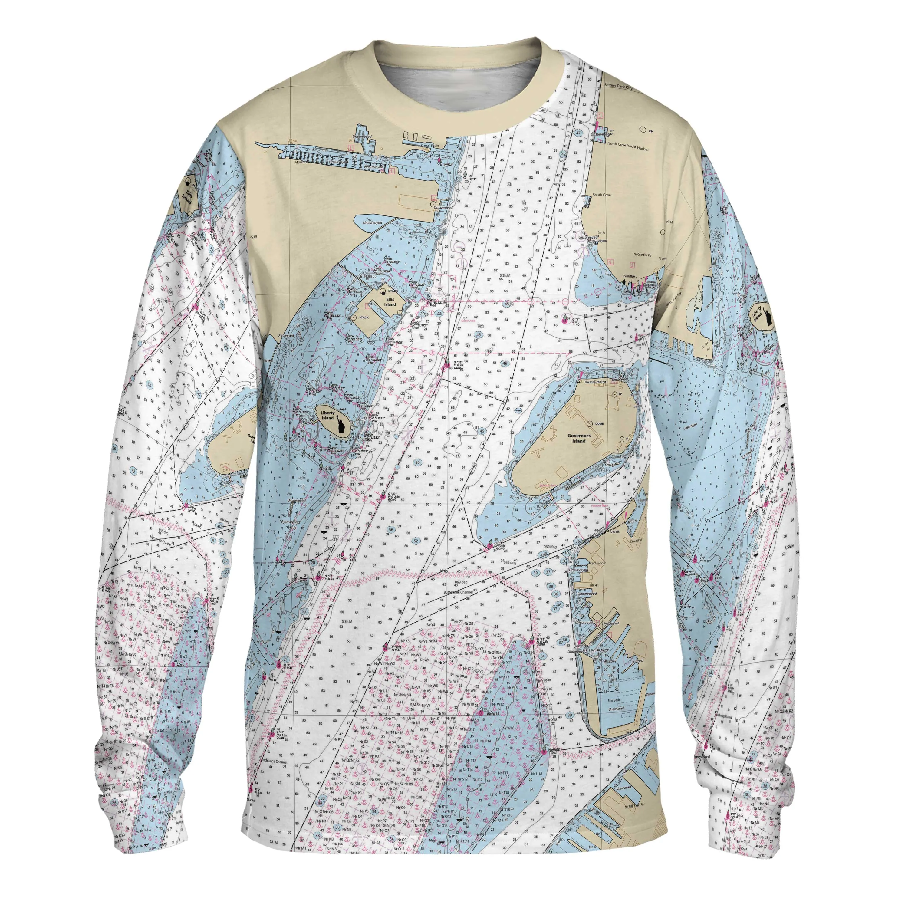 The New York Harbor Long Sleeve Performance Tee