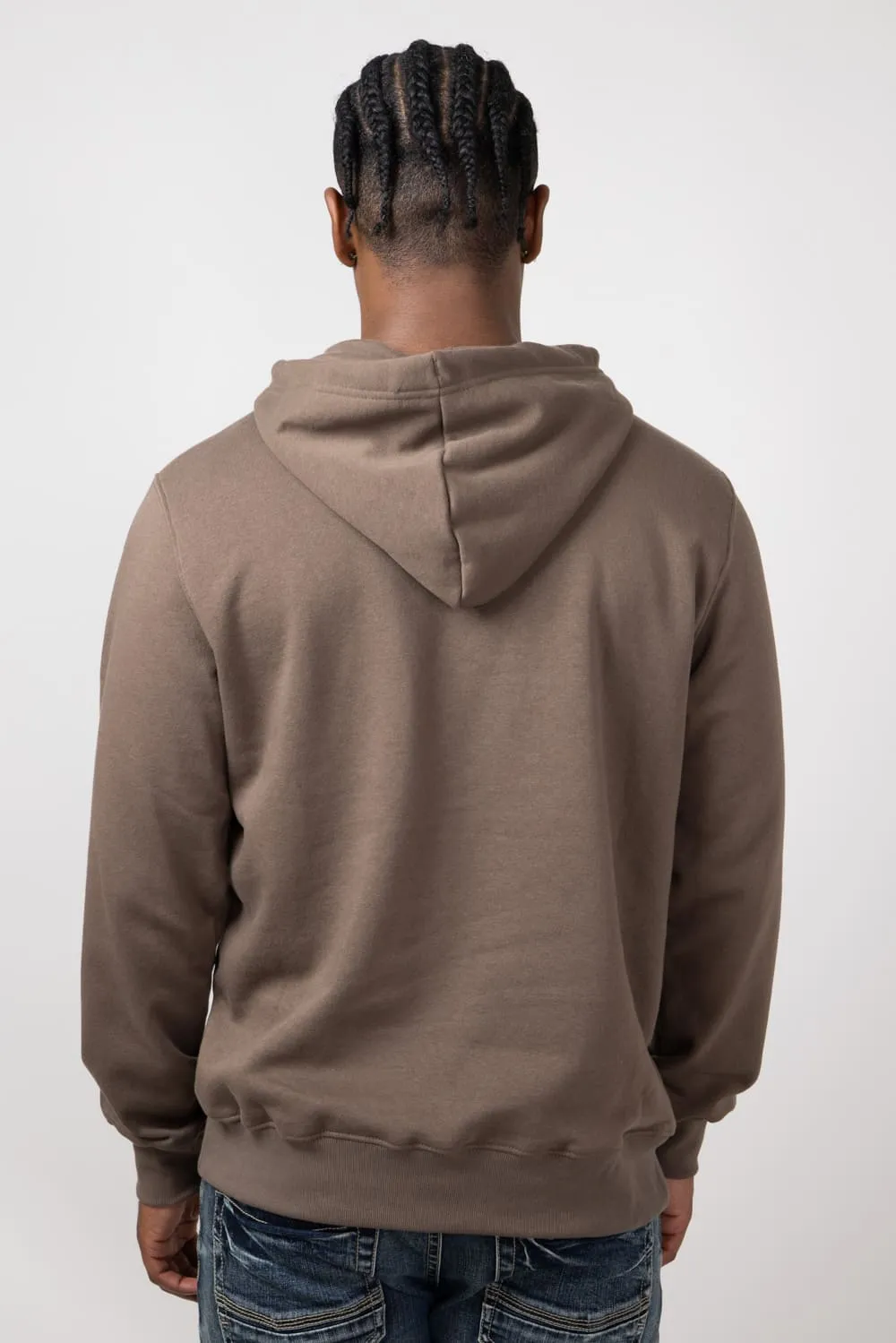 The North Face Box Logo Hoodie for Men in Brown | NF0A8APS-1OI-BRN