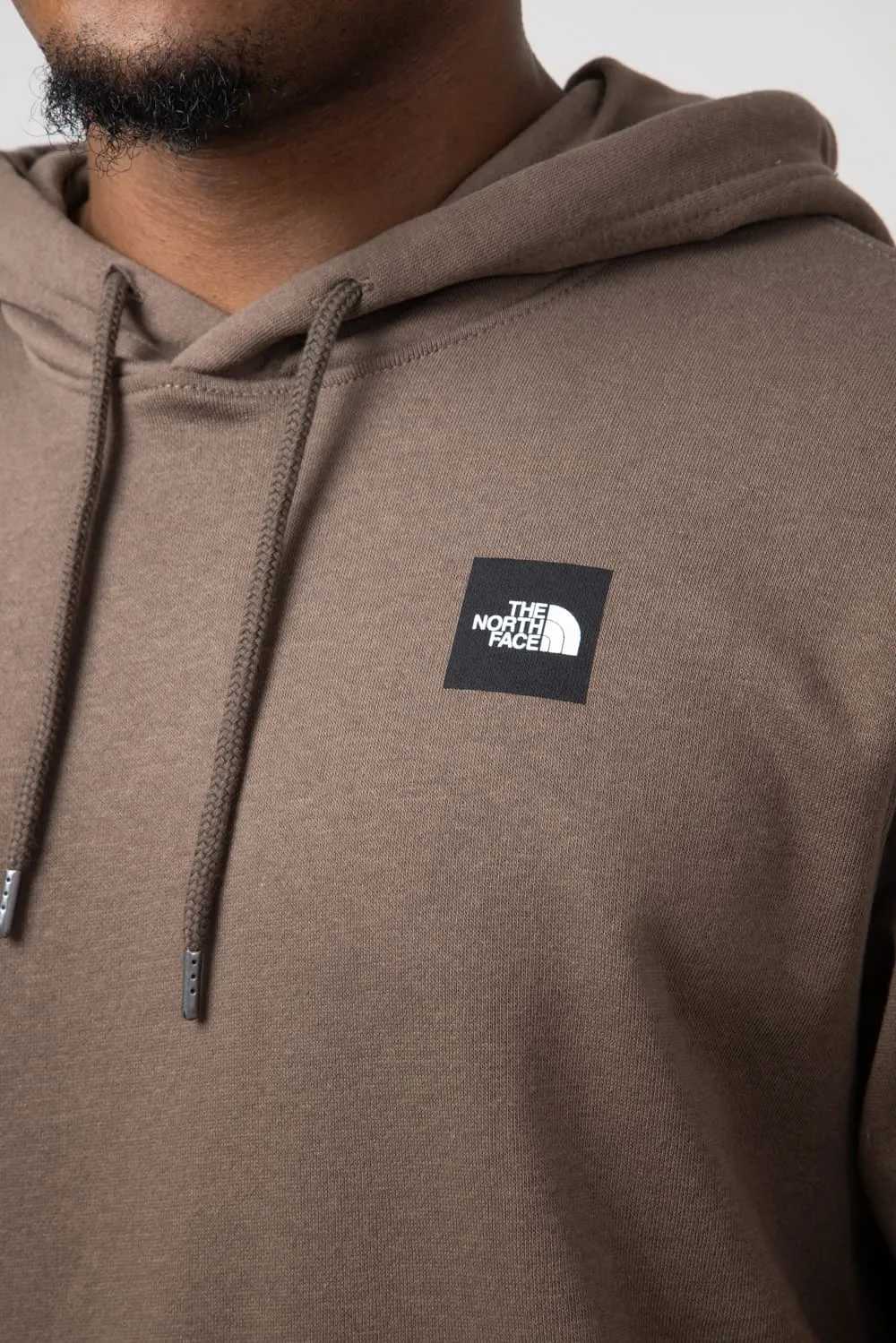 The North Face Box Logo Hoodie for Men in Brown | NF0A8APS-1OI-BRN