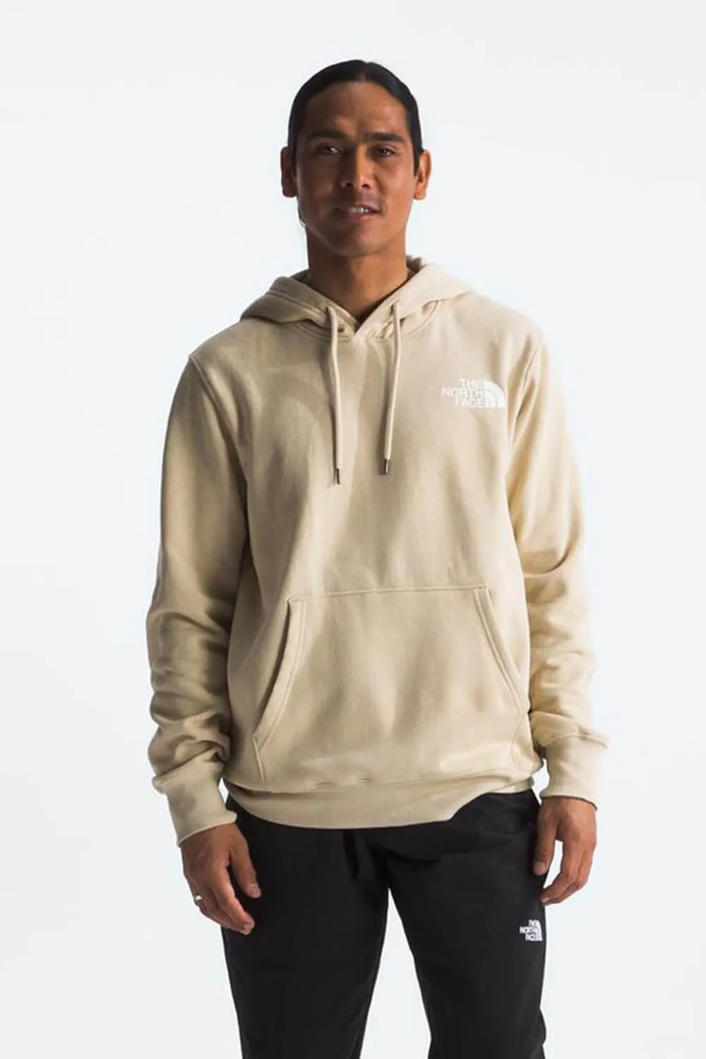 The North Face Box Logo Hoodie for Men in Gravel | NF0A7UNS-8X2-TAN