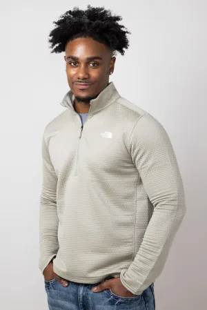 The North Face DotKnit Thermal 1/4 Zip for Men in Grey | NF0A88U6-1I4-GRY
