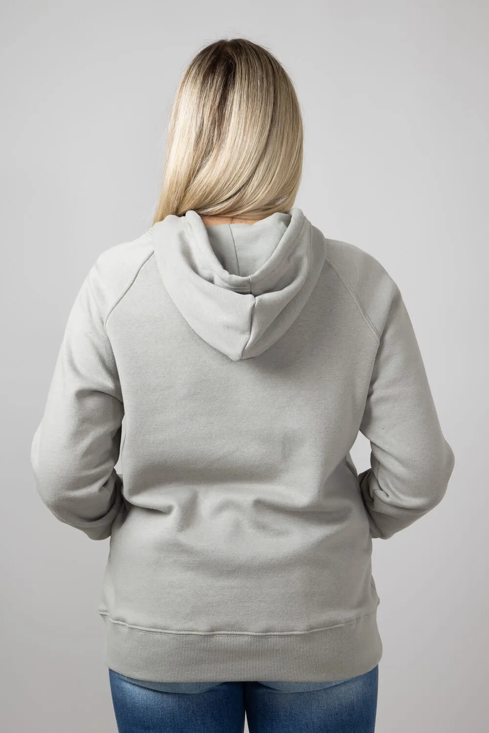 The North Face Fine Alpine Hoodie for Women in Clay Grey | NF0A8AWF-1I4