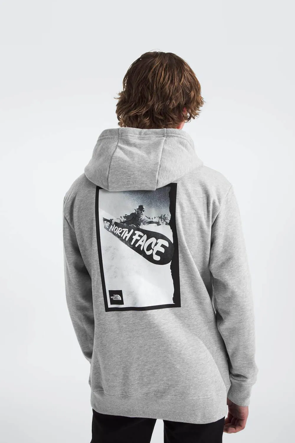 The North Face Teen Snow Camp Fleece Hoodie for Big Kids in Light Grey Heather | NF0A8B1T-DYX