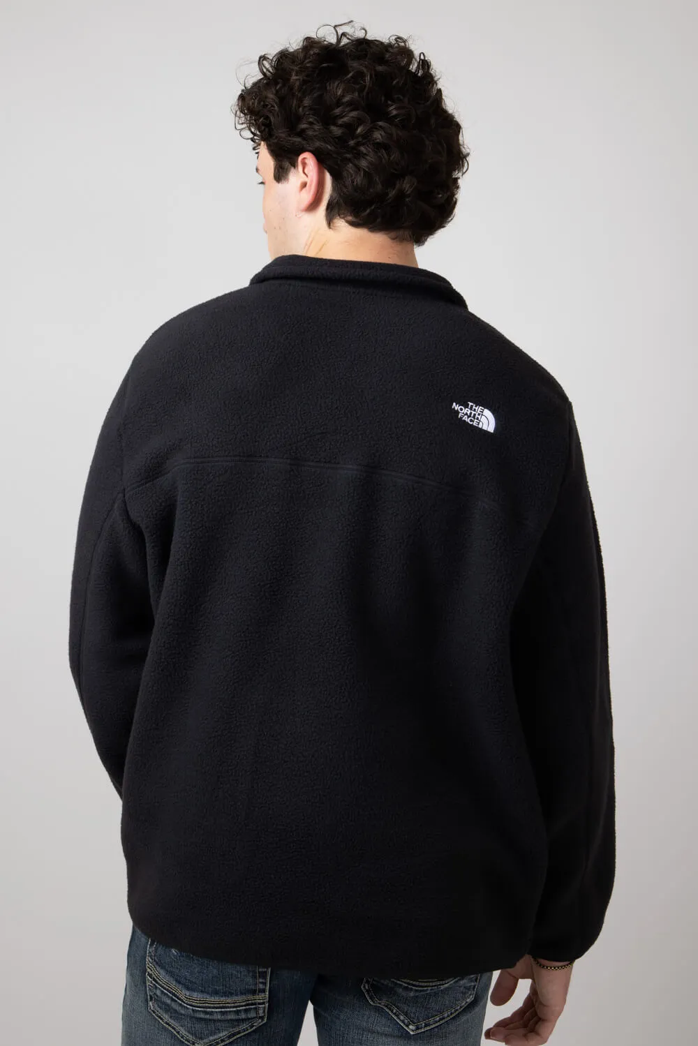 The North Face Yumiori Fleece Quarter Zip for Men in Black | NF0A883S-KX8-BLK