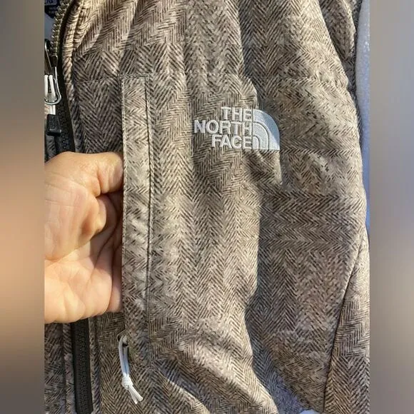 The North Face Women's Denali Polartec Fleece Jacket - Brown/Beige *SIZE: L