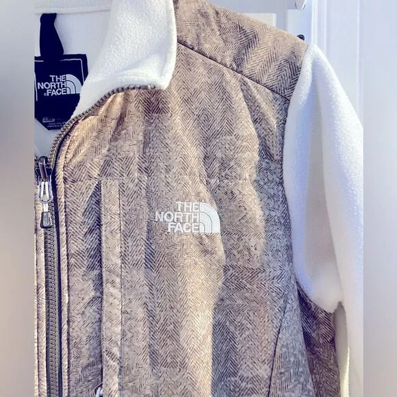 The North Face Women's Denali Polartec Fleece Jacket - Brown/Beige *SIZE: L