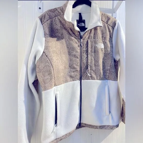 The North Face Women's Denali Polartec Fleece Jacket - Brown/Beige *SIZE: L