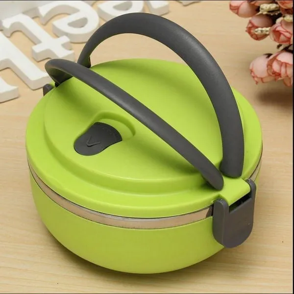 Thermal Insulated Lunch Box Picnic Storage Mess Tin Food Jar Multi layer Stainless Steel For Students Outdoor Camping